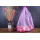 HDPE Shopping T Shirt Plastic Bag in Pink