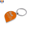 شركة معدنية مخصصة شعار Keychain Keyholder