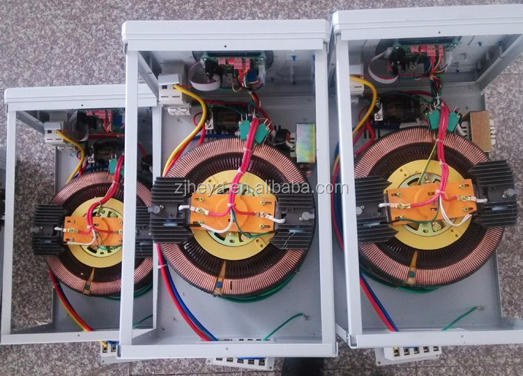 New 10KVA 11KVA 8KW 9KW Servo Type Single Phase LCD Display Full AC Automatic Voltage Regulator