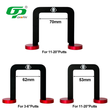 Aluminum Golf Training Aids 3-Piece Putting Gate