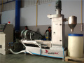 Vattenring PP PE Pelleterande återvinningsmaskin