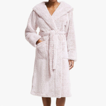 Wholesale Super Absorbent Cozy Warm Puffy Bathrobe for Women