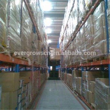 VNA track pallet shelving