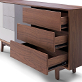 Platform Credenza Skåp modern skänk