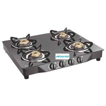 Cooktop de vidro temperado queimador Pearl 4