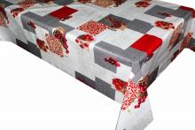 Pvc Printed fitted table covers Table Linens Meaning