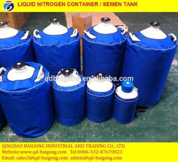 Aluminum small capacity liquid nitrogen frozen semen storage tank price