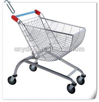 Chrome Fan-shape Grocery Trolley