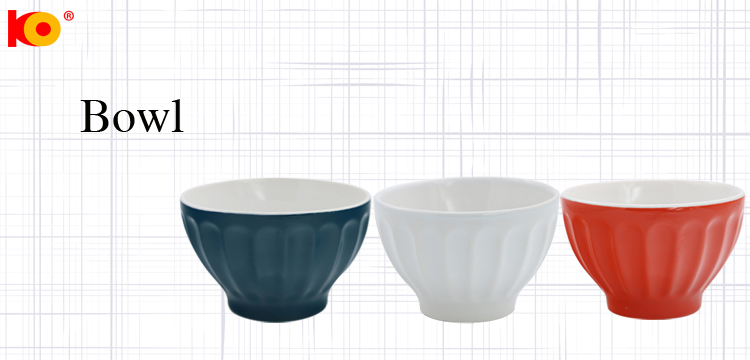 High quality Colorful personalized tableware ceramic mixing salad bowl