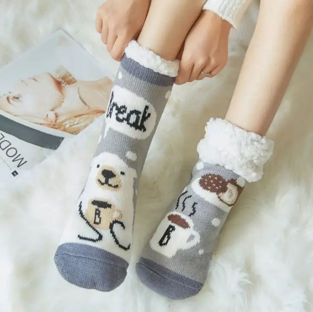 Warm Thick Slipper Socks