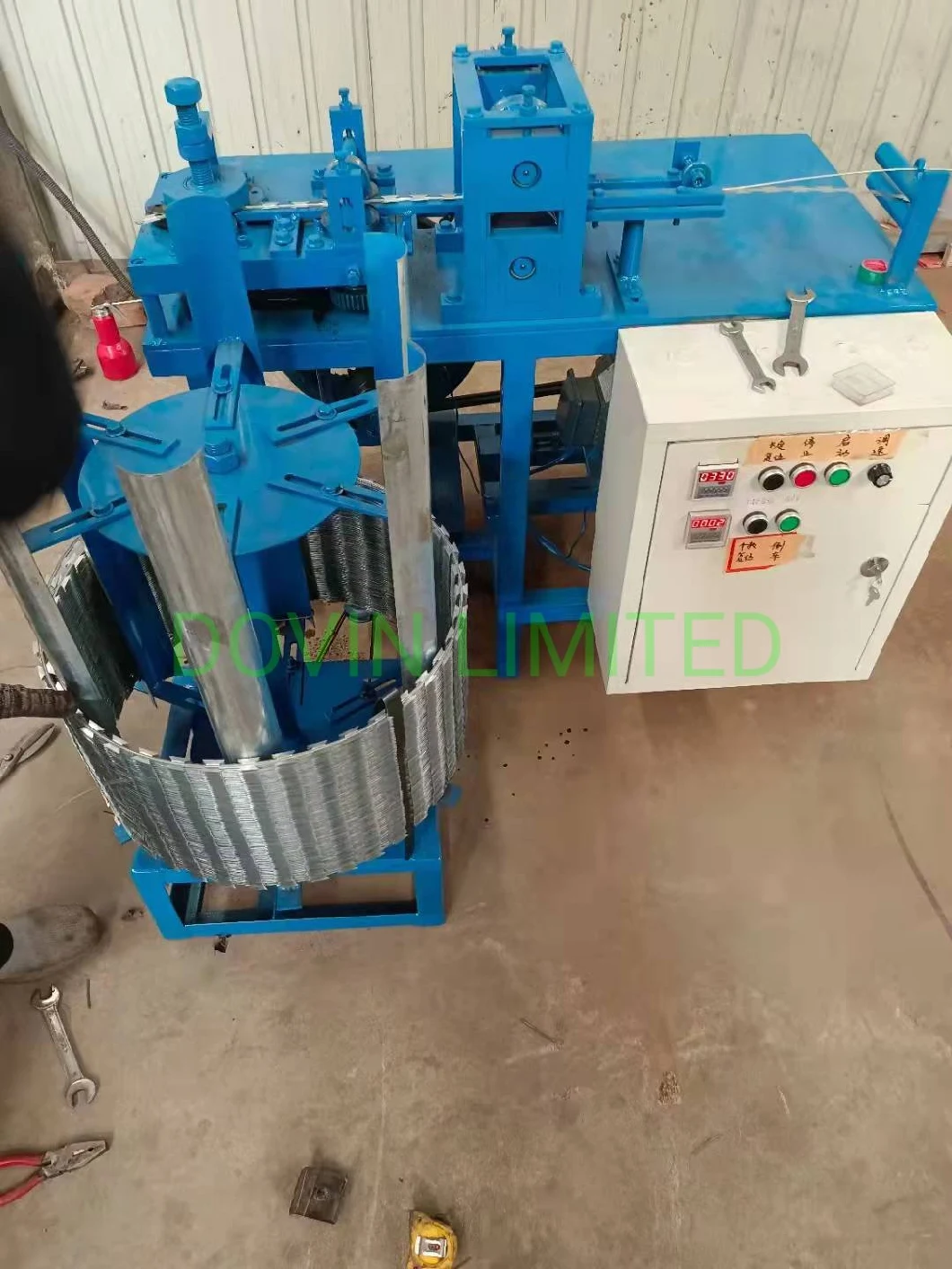 Severe Fencing and Security Razor Blade Barbed Wire Making Machine