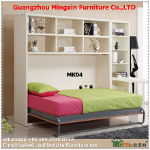 Beautiful indoor modern murphy wall bed folding bed hidden bed desk