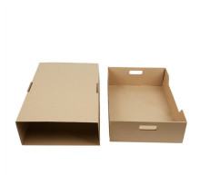 corrugated paper food packaging display box
