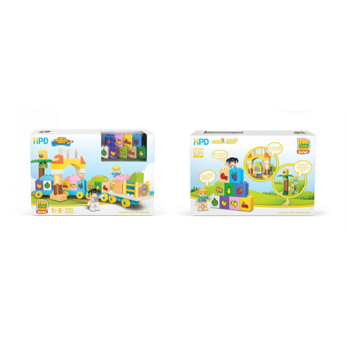 68pcs Creative Plastic Building Blocks for Kids