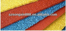 Silicone sponge sheet without outside cloth layer