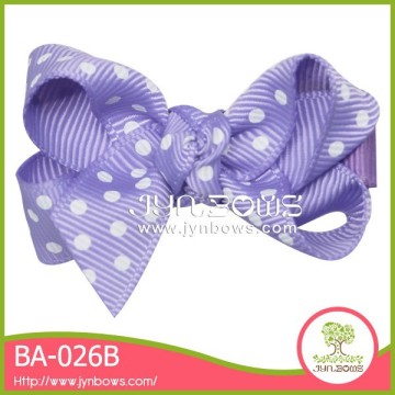 Purple latest fabric ribbon bows