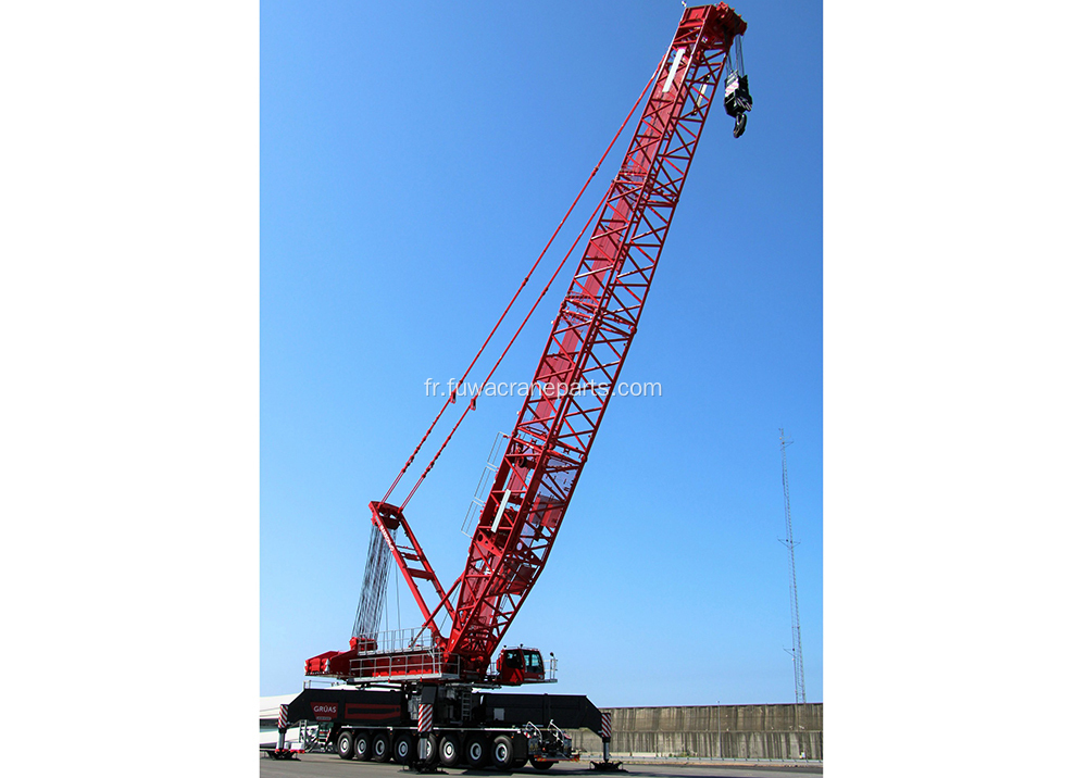 Crawler Crane avec une charge élevée