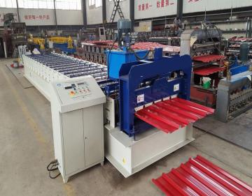 Colored Steel Trapezoidal Galvanized roll forming machine