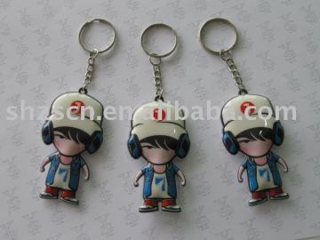 Soft PVC key chain