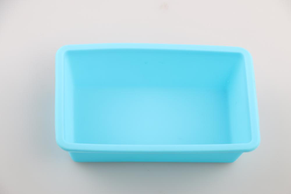 Mini rectangle shape silicone baking mold