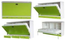 Fashion And Space Saving Murphy Wall Bed With Drawer