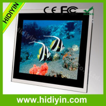 12.1inch metal photo frame motion sensor