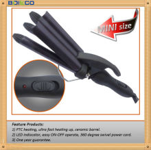 Mini Curling Iron Travel Smart's Dual Voltage Travel Curling iron Constant 450F, Flash Heat Up