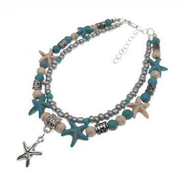 Wholesale High Quality Turquoise Beaded Bracelets, Charms, and Yoga Anklets