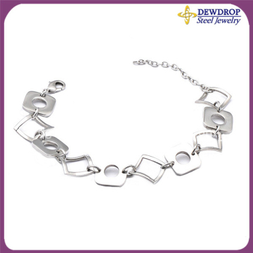 Floating Charms Bracelet Silver Bracelet for Man