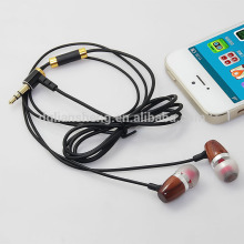 ACTIVE NOISE CANCELLING In Ear Fashion Wooden Headphones