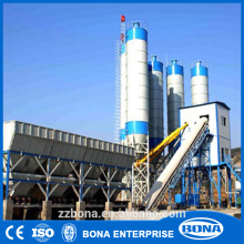 HZS dry mix concrete batching plant for pipe making