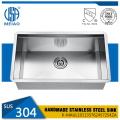 Handmade Single Bowl Stainless Sletmount Undermount Sink Sink