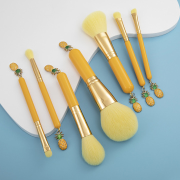 beauté 7pcs kit cosmétique pinceaux de maquillage définit des outils