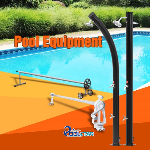 Black Weatherproof Swimming Pool Heating System Solar Collectors 20' Long Solar Panels Kit for Pool Warm