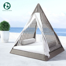 High Quality Cheap Rattan Day Bed Sofa Chair