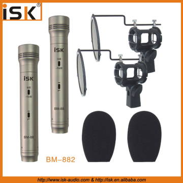high sensitivity samll condenser microphone pair stereo microphone