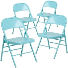 Stackable Metal Folding Wedding Party Events Chair