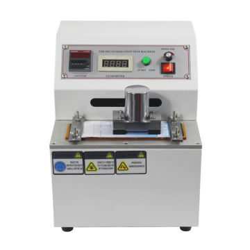 Rub Resistance Tester: Ink Printing Rub Abrasion Resistance Test Machine