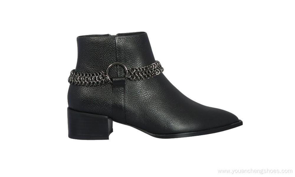 new Fashion comfortable chunky heel women ankle boots