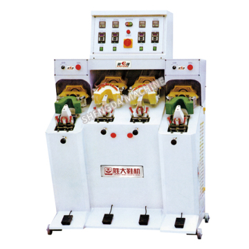 2 hot and 2 cold backpart moulding machine sport shoes backpart moulding machine