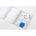 Wall Mounted Indoor Plastic 2 Core FTTH Box