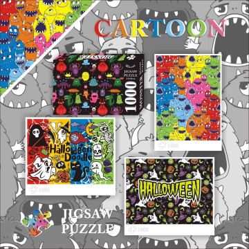 GIBBONPuzzles 1000 Teile Halloween Puzzle