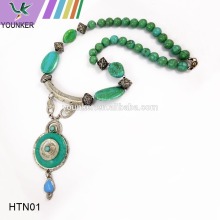 lampwork alloy acrylic necklace