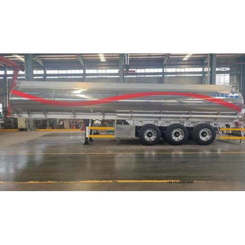 Aluminum Alloy Fuel Oil Diesel Tank Semi Trailer