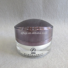 Eye shaped acrylic cosmetic jars