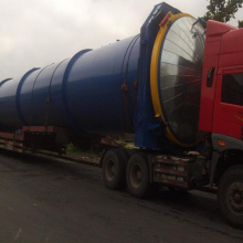 hydraulic hoop clamping type autoclave