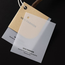 Customized clothing label hangtag