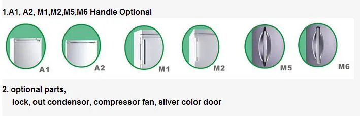 310 L Upright Freezer Aluminum Plate Evaporator Upright Deep Freezer