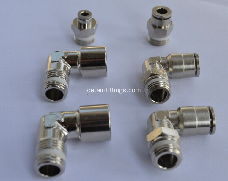 Air-Fluid PTFE Washer Push in Type Fittings 