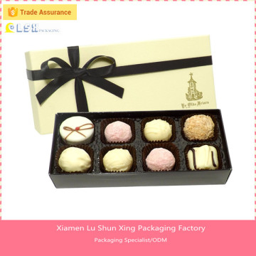 hot sale chocolate box,chocolate box with paper divider